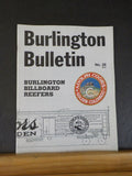 Burlington Bulletin #28 Billboard Reefers