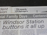 CP Rail News 1981 October 28  Employee Newspaper Training to remedy manpower sho