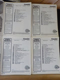NMRA Bulletin 1982 Complete Year 12 Issues   January thru December