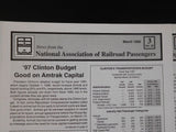 News from the National Association of Railroad Passengers 1996 COMPLETE YEAR Lot