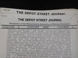 Depot Street Journal Lot of 54 1982-1987 Newsletter MA Assn of RR passengers