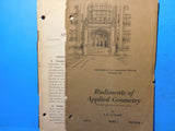 ICS Rudiments of Applied Geometry #1875 2 booklets International Correspondence
