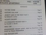 Scale Model Traction and Trolleys Quarterly #51 Fall Winter 1998