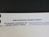Railroads in the Lehigh River Valley REVISED edition 1962 Spiral bound