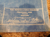 Blueprint PRR Passenger Cars, Trucks, & Diagrams