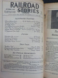 Railroad Stories Magazine 1936 October Subway Wreck Burl Strike Bridge of size