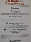 Locomotive & Railway Preservation #57 1996 January February Natural ice industry