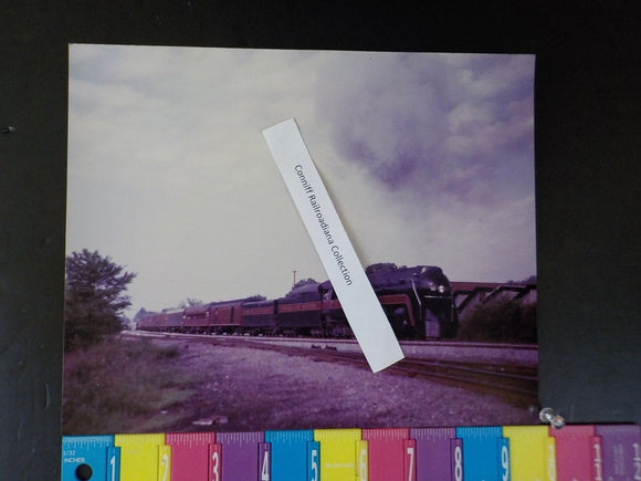 Photo Norfolk & Western Locomotive #611  N&W 8X10 Color Attalla Ala 1983