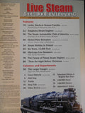 Live Steam Magazine 2008 January February  & Outdoor Railroading  Simplicity Ste