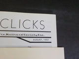 Wheel Clicks 1992 August Pacific Railroad Society Commuter Rail