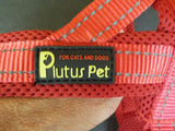 Plutus Pet Adjustable Harness Size M For Cas & dogs  Red