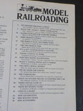 Model Railroading 1980 Winter Dash-2 diesel Quick re-lettering tips Box car Tree