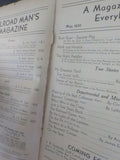 Railroad Man's Magazine 1930 May Two Scared Stiffs NH 1st class   No front cover
