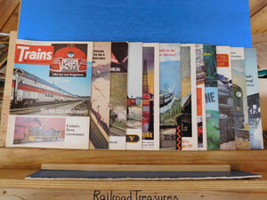 Trains Magazine Complete Year 1973 12 issues