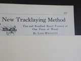 Model Railroader Magazine 1936 August Freelance locomotives Street car plans C&N
