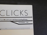 Wheel Clicks 1987 November Pacific Railroad Society RT Metro Expands