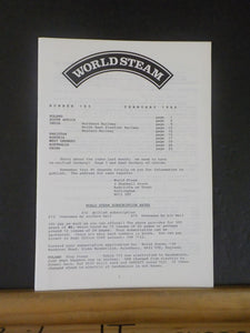 World Steam #105 February 1988