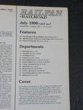 Railfan & Railroad Magazine 1990 July C&IM Steam action Cumbres & Toltec Scenic