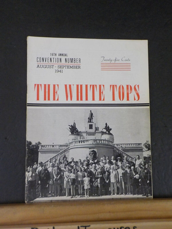 White Tops Circus Magazine 1941 August September American Circus Parade and It’s