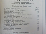 Railway Magazine 1952 April Modernisation of Toton Up Yard By California Zephyr