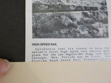 Wheel Clicks 1988 December Pacific Railroad Society High Speed Rail