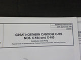 Great Northern Goat #60 1989 September REference Sheets 153, 154