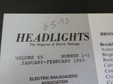 Era Headlights 1993 January February The Time of the Trolley in Brroklyn