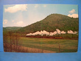 Postcard Steamtown U.S.A Green Mountain Steam Excursion