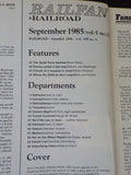 Railfan & Railroad Magazine Complete Year 1985 Complete Year 6 issues
