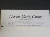 General Electric Company Supply Department Bulletin No 4823 1911 March Type F Fo