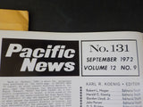 Pacific News #131 Sept 1972 Pacific Rail News BART in operation