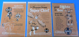 Ads Santa Fe Railway Lot #12 Advertisements from various magazines (10)