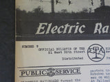 Electric Railroads #9 Public Service New Jersey ERA bulletin July 1944