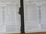 Chicago, Burlington & Quincy RR Employee Time Table #4 1962 Chicago Aurora Damag