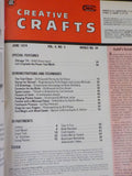 Creative Crafts Magazine Bound Volume #4 Feb 1974- Dec 1975