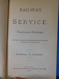 Railway Service Trains and Stations by Marshall Kirkman Copyright 1878