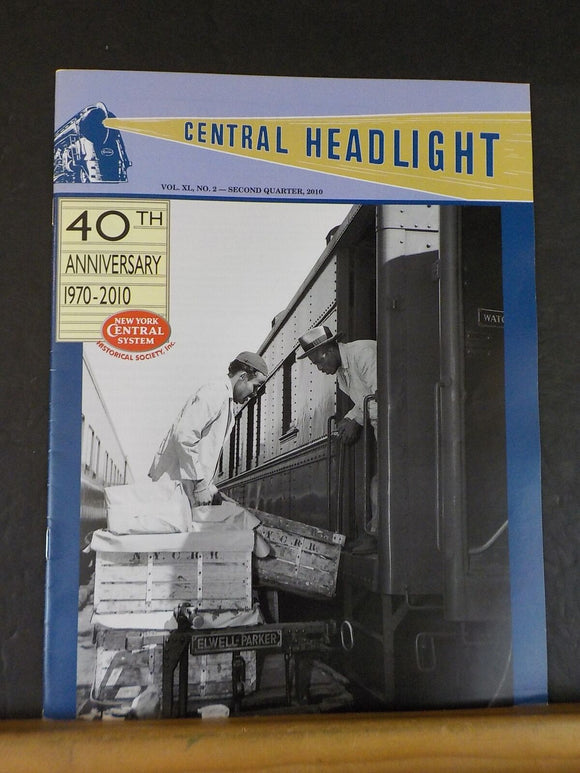 Central Headlight 2010 Second Quarter Great Steel Fleet U25 to save a locomotive