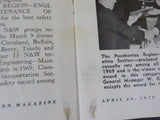 Norfolk and Western Magazine 1970 April Employee Brewster Car & Loco Shop