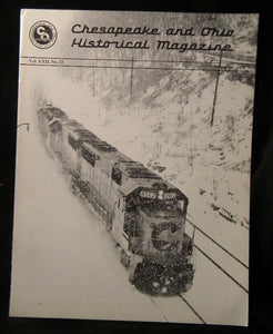Chesapeake and Ohio Historical Magazine 1990 Dec  C&O HS Diesels in the snow