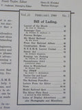 Model Railroader Magazine 1944 February How to build p[assenger cars