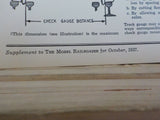 Model Railroader Magazine 1937 October Boomer Pete Super Detail Switches Letteri