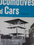 Railway Locomotives and Cars 1971 January Railway SP EL Heated cars UP