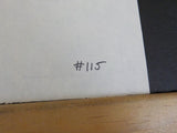 Blueprint Reading Streamlined CL. CVM Combines car #591-593   Blueprint #115