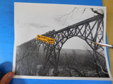 PHOTO British Columbia Display Train St. Croix River Bridge 1978 8x10