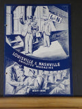 Louisville & Nashville Employee Magazine L&N 1936 May