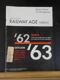 Railway Age Weekly 1963 January 7 / 14 ICC shelves passenger-subsidy proposal