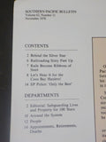 Southern Pacific Bulletin 1978 November Employee Making ribbons of steel