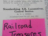 Locomotive Railway Carriage & Wagon Review #689 1950 January 14th INDEX