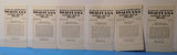 Set of 24 Sharman Newspaper Golden Age of Steam trading cards Swaperama
