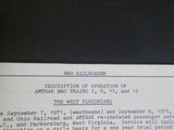 B&O Railroader Magazine #1 1972 January February Vol 1 #1 Wreck report West VA